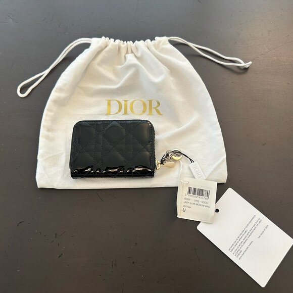 Lady Dior Voyageur Coin Purse - Picture 2 of 3
